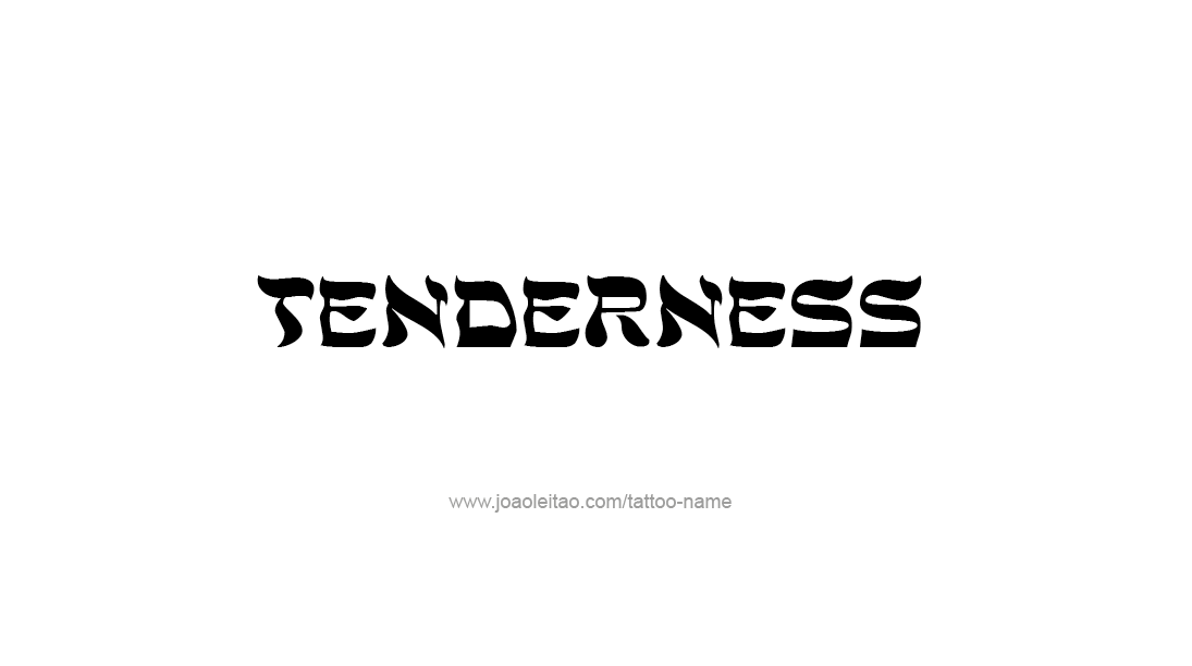 Tattoo Design Feeling Name Tenderness