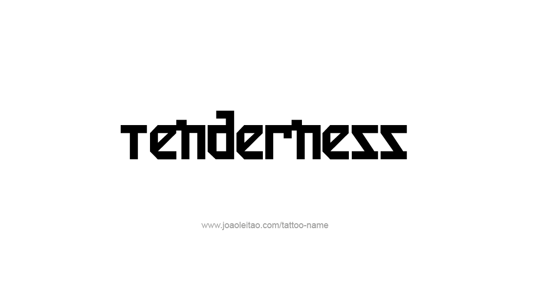 Tattoo Design Feeling Name Tenderness