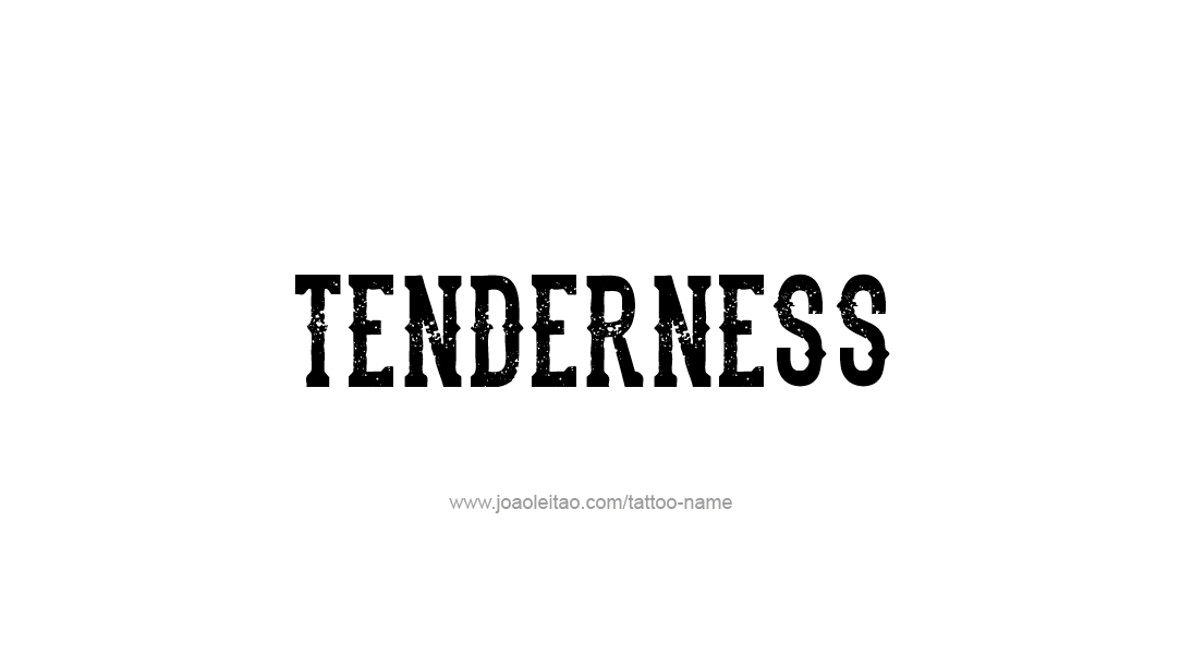 Tattoo Design Feeling Name Tenderness