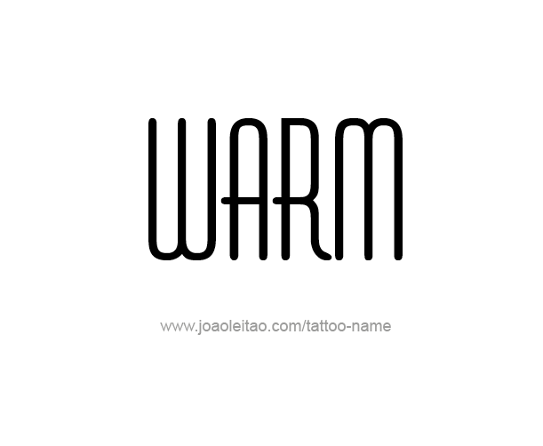 Tattoo Design Love Word Name Warm