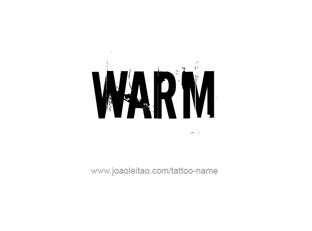 Tattoo Design Love Word Name Warm