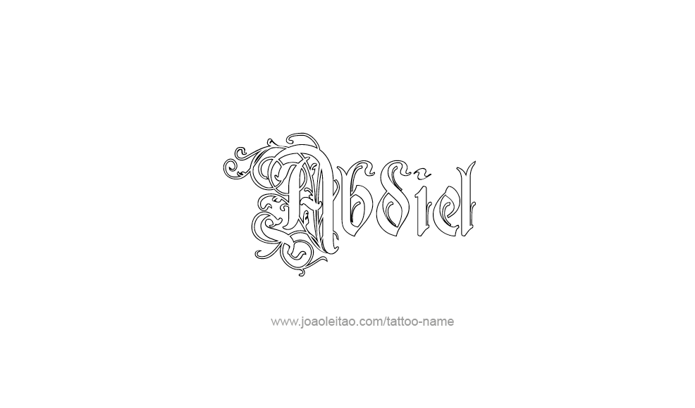 Tattoo Design  Name Abdiel   