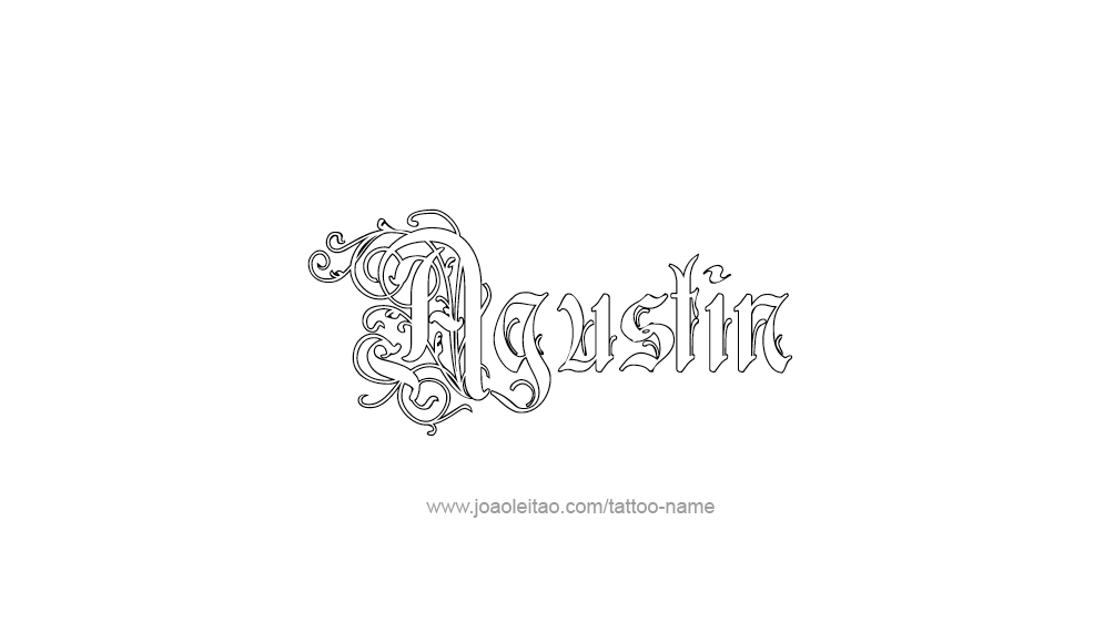 Tattoo Design  Name Agustin   