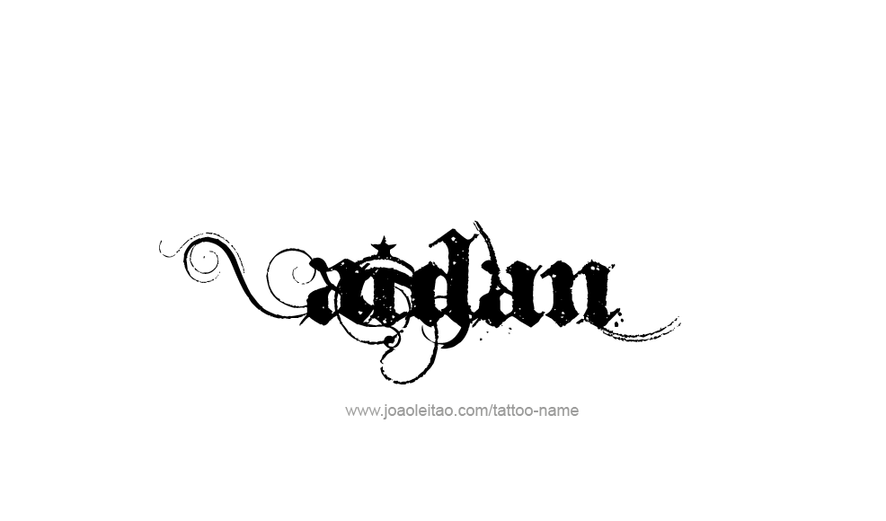 Tattoo Design  Name Aidan   