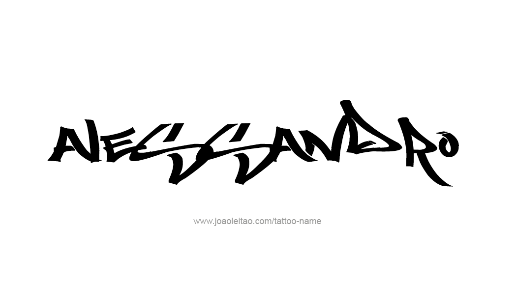 Tattoo Design  Name Alessandro   