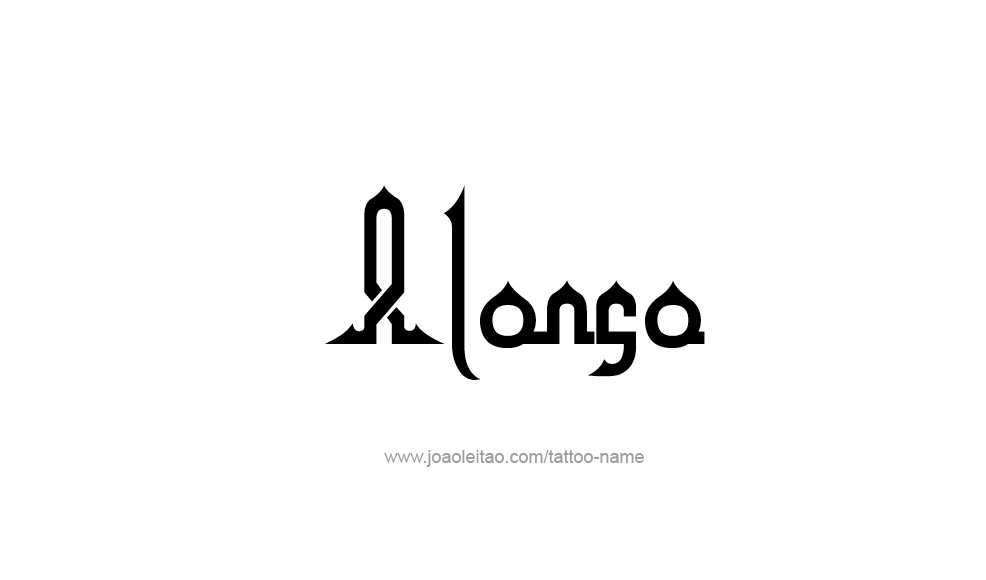 Tattoo Design  Name Alonso   