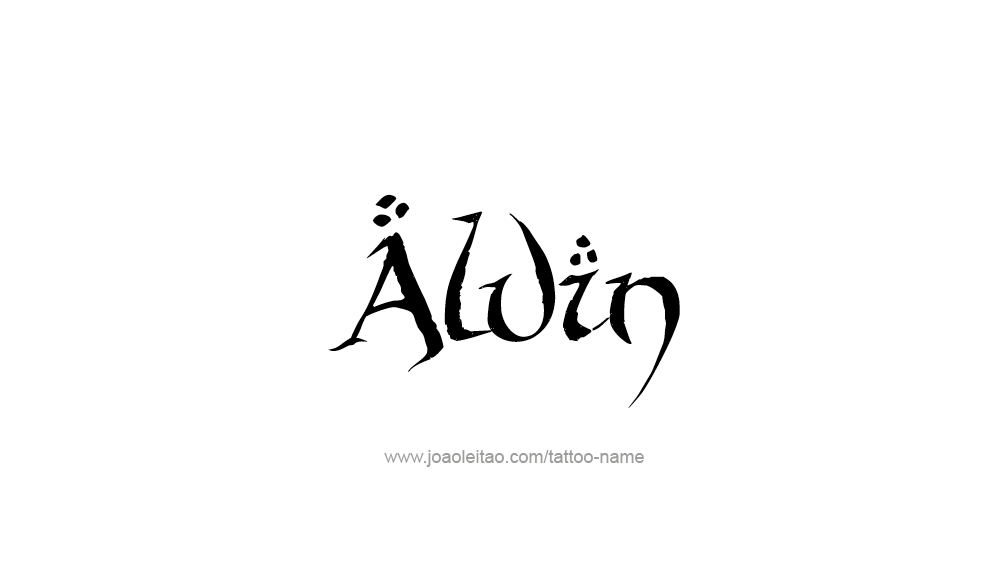 Tattoo Design  Name Alvin   