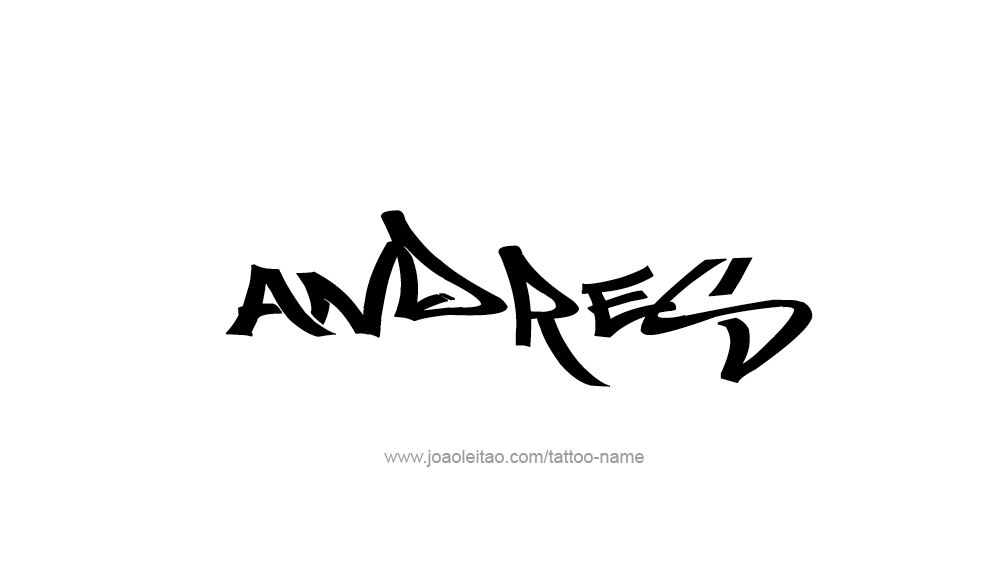 Tattoo Design  Name Andres   