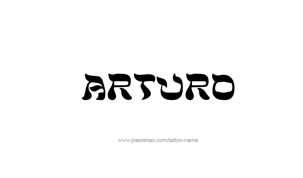 Tattoo Design  Name Arturo   