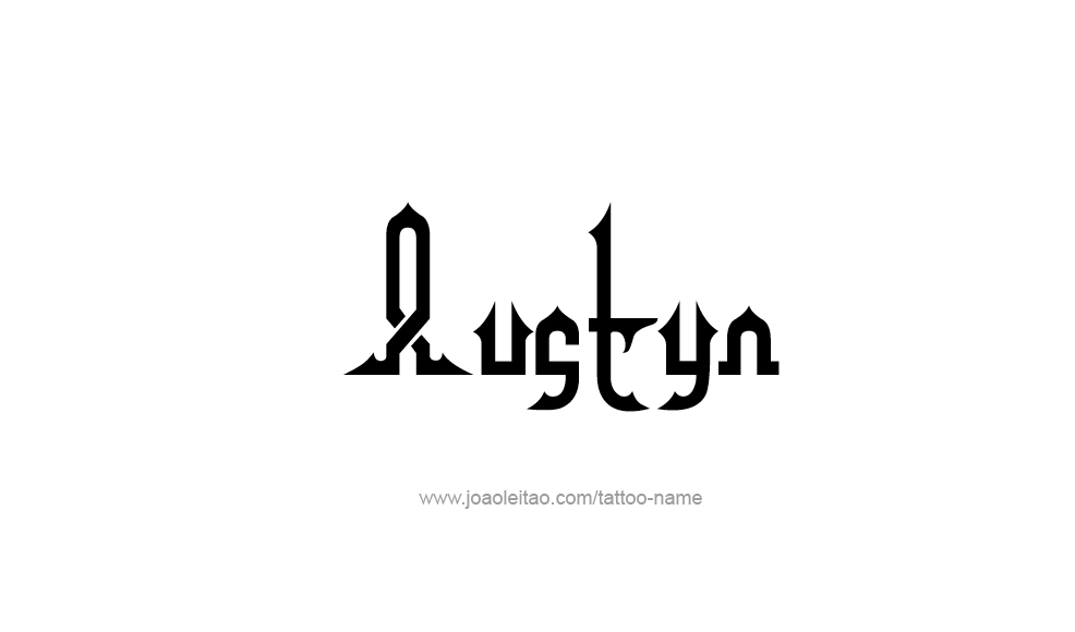 Tattoo Design  Name Austyn   