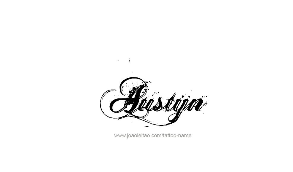 Tattoo Design  Name Austyn   