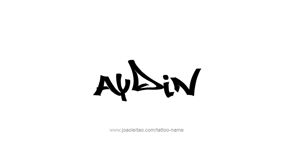 Tattoo Design  Name Aydin   