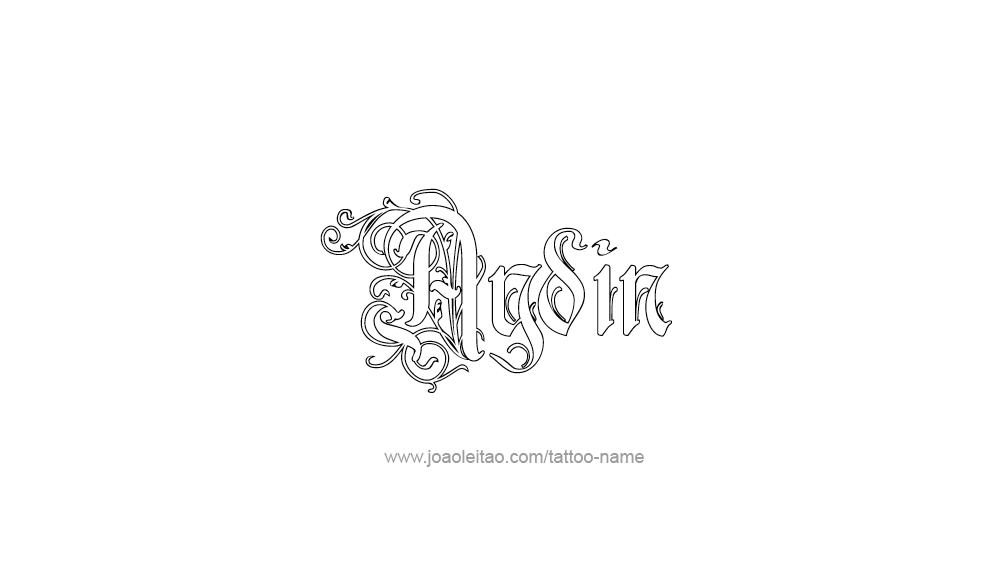 Tattoo Design  Name Aydin   