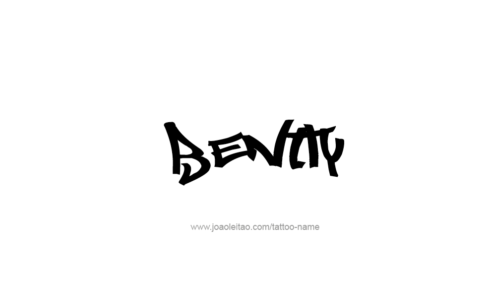 Tattoo Design  Name Bently   