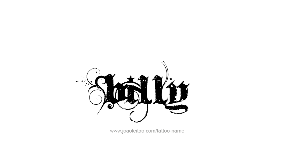 Tattoo Design  Name Billy   