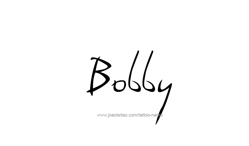 Tattoo Design  Name Booby   