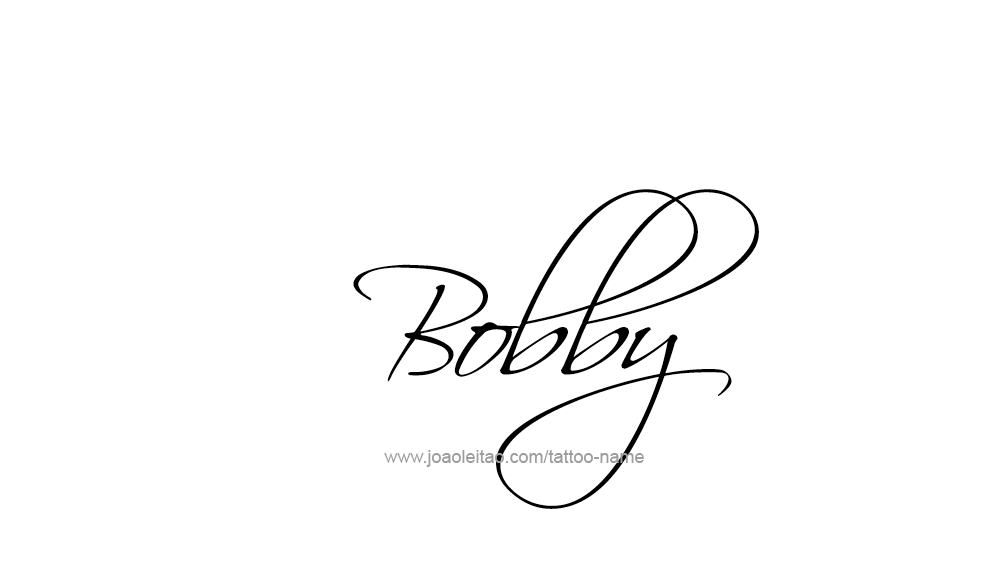 Tattoo Design  Name Booby   