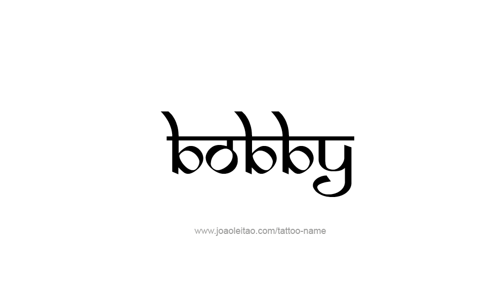 Tattoo Design  Name Booby   