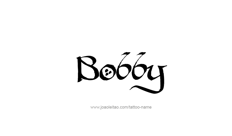 Tattoo Design  Name Booby   