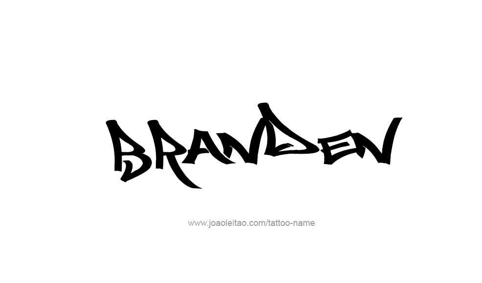 Tattoo Design  Name Branden   