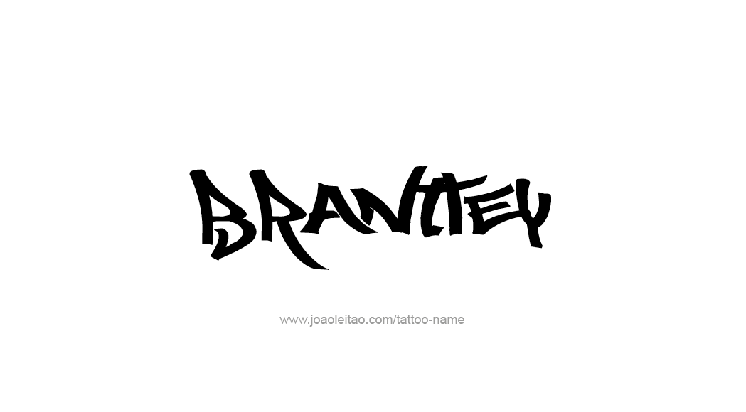 Tattoo Design  Name Brantley   