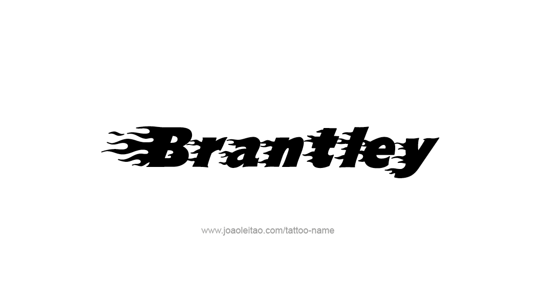 Tattoo Design  Name Brantley   