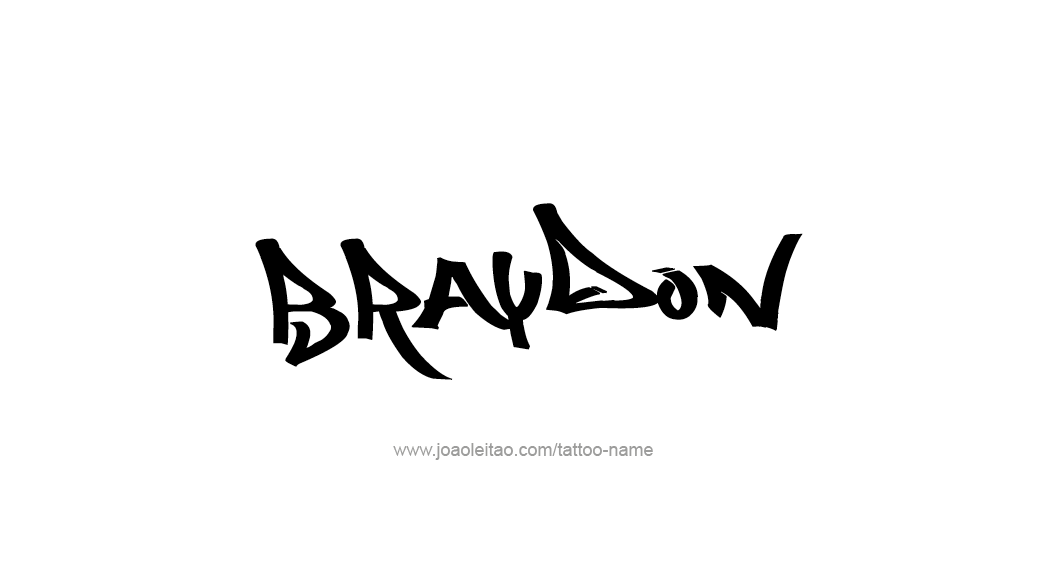 Tattoo Design  Name Braydon   