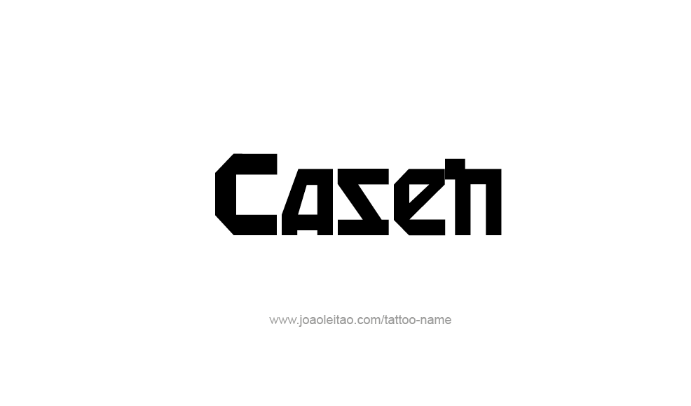 Tattoo Design  Name Casen   