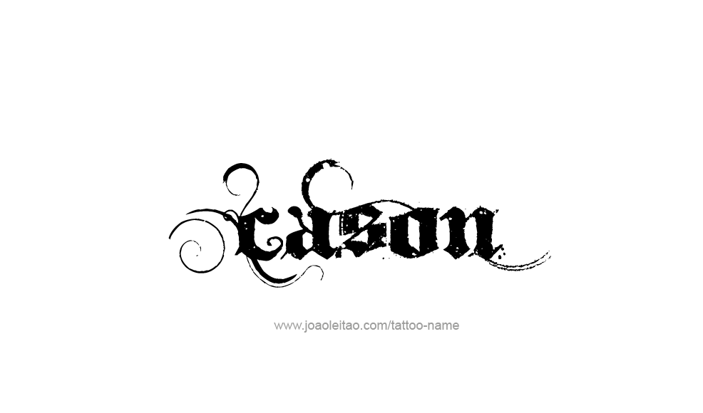 Tattoo Design  Name Cason   