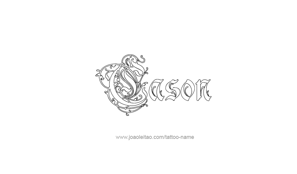 Tattoo Design  Name Cason   