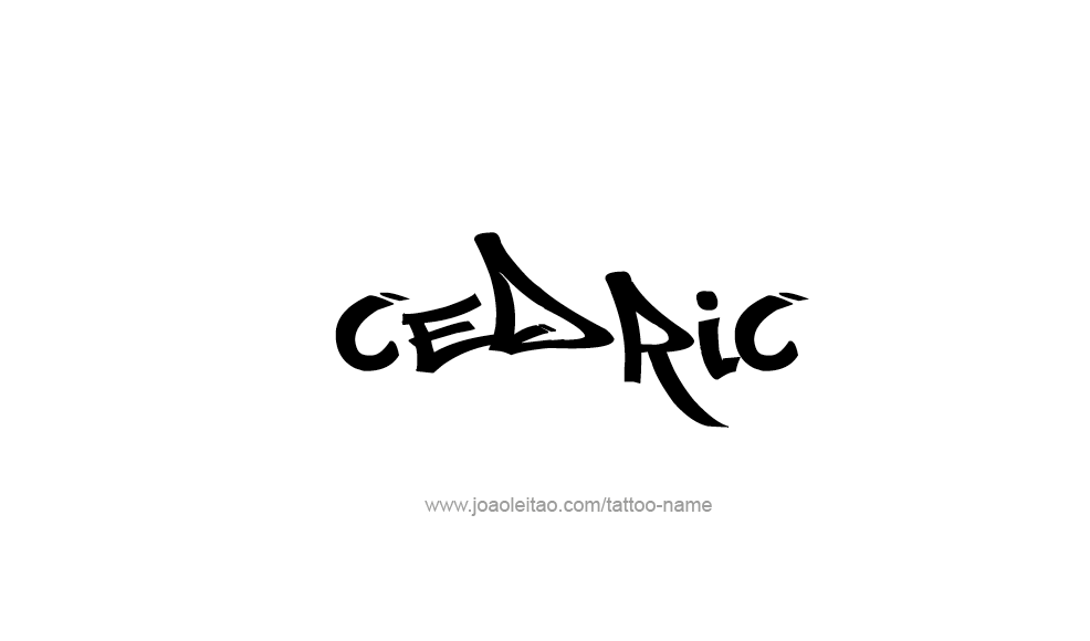 Tattoo Design  Name Cedric   