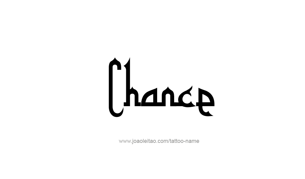 Tattoo Design  Name Chance   