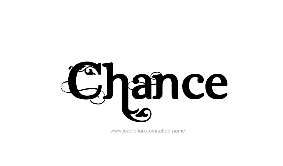 Tattoo Design  Name Chance   