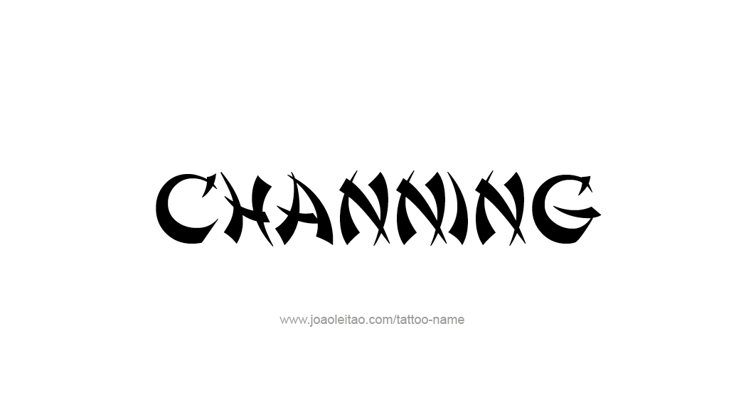 Tattoo Design  Name Channing
