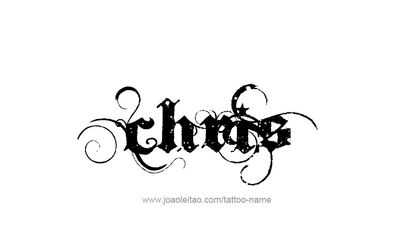 Tattoo Design  Name Chris   