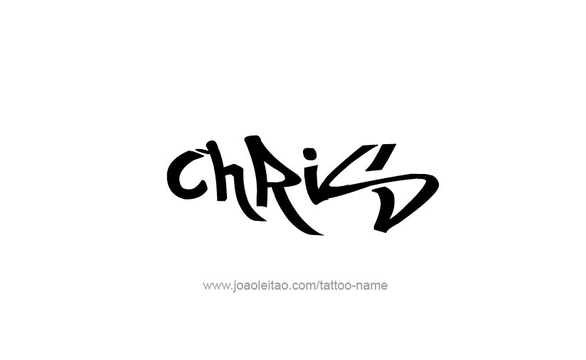 Tattoo Design  Name Chris   