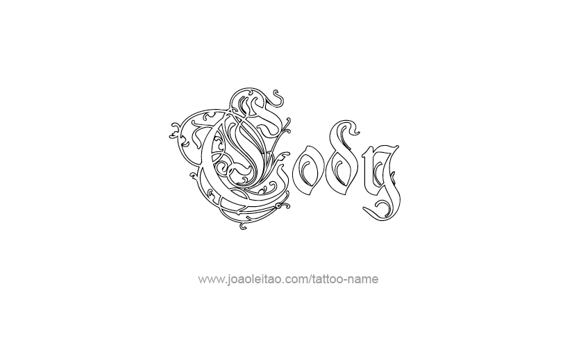 Tattoo Design  Name Cody   