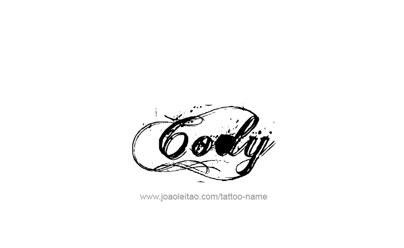 Tattoo Design  Name Cody   