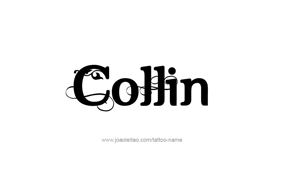 Tattoo Design  Name Collin   