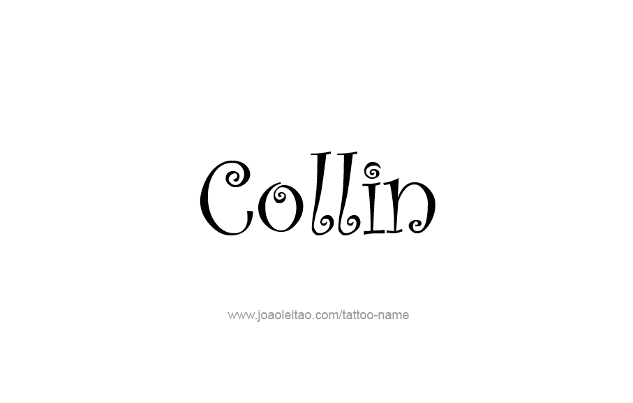 Tattoo Design  Name Collin   