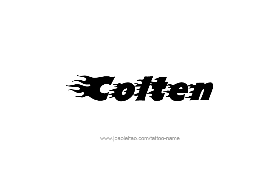 Tattoo Design  Name Colten   