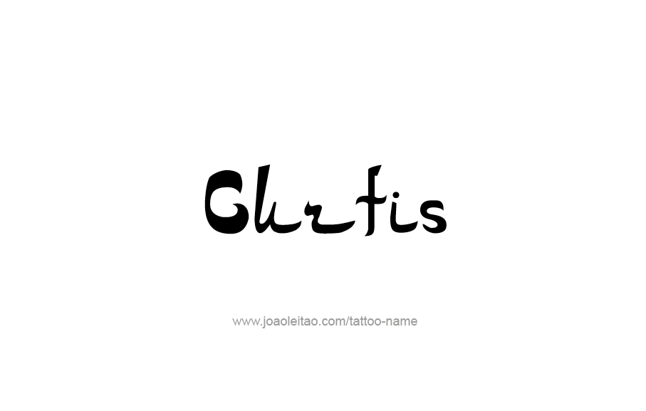 Tattoo Design  Name Curtis   