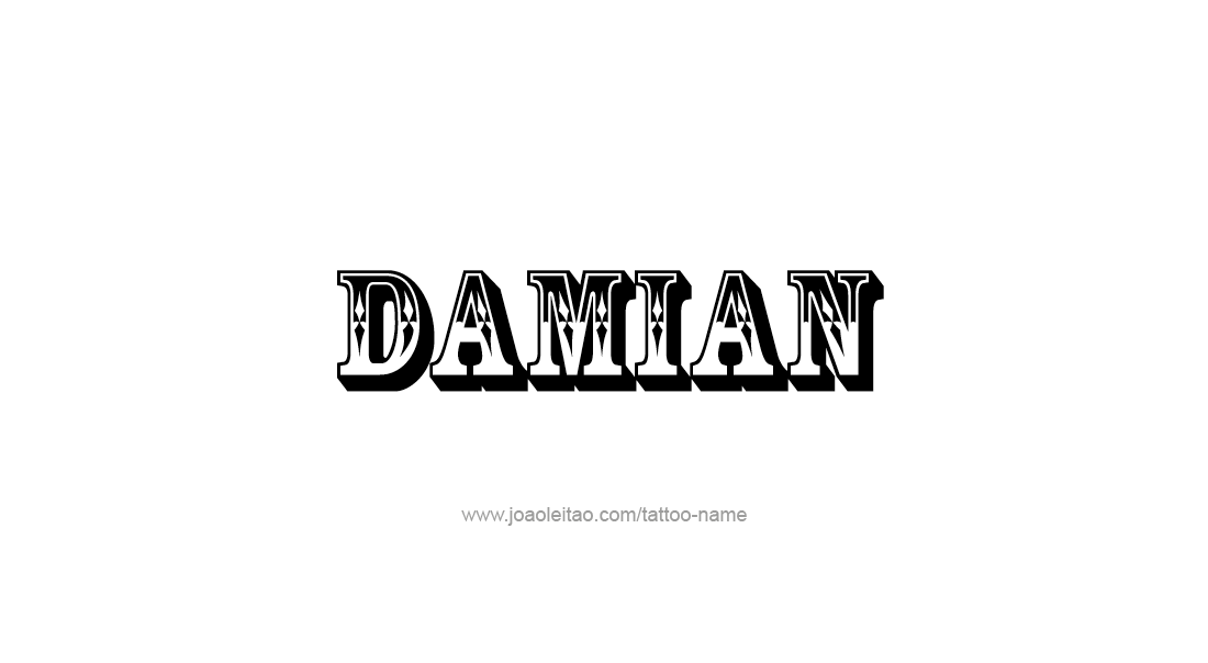 Details 69+ damian name tattoo - thtantai2