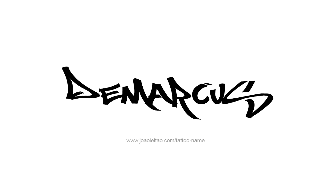 Tattoo Design  Name Demarcus   