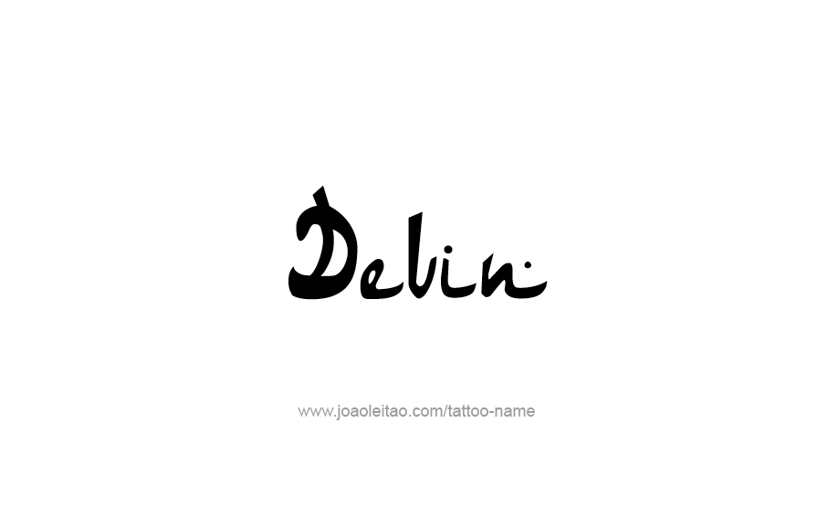 Tattoo Design  Name Devin   