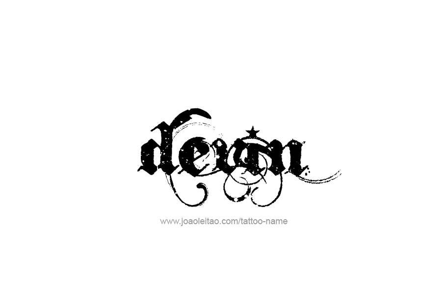 Tattoo Design  Name Devin   