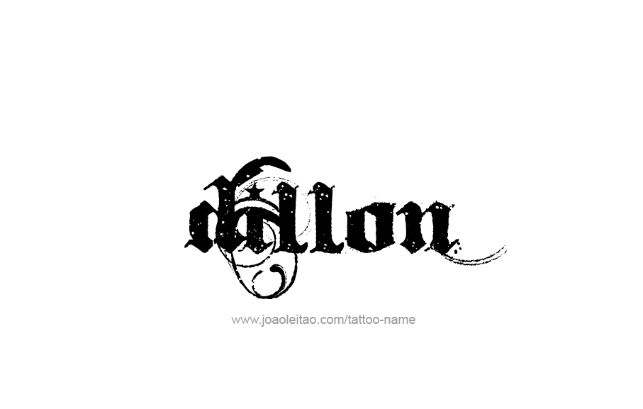 Tattoo Design  Name Dillon   