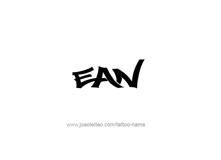 Tattoo Design  Name Ean   