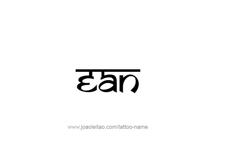 Tattoo Design  Name Ean   