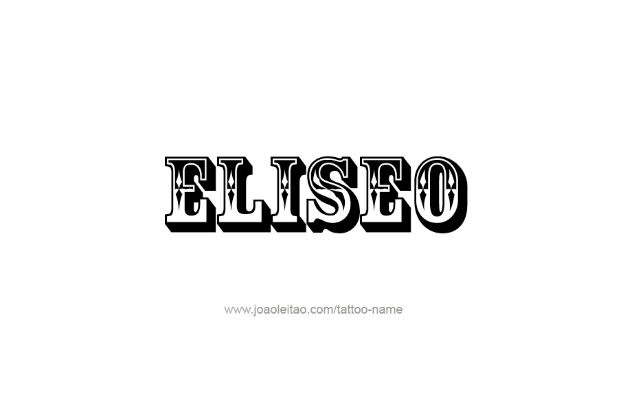 Tattoo Design  Name Eliseo   